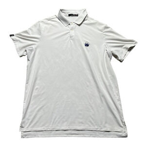 Ralph Lauren RLX Mens White Golf Polo Shirt Regular Fit Stretchy Size XL